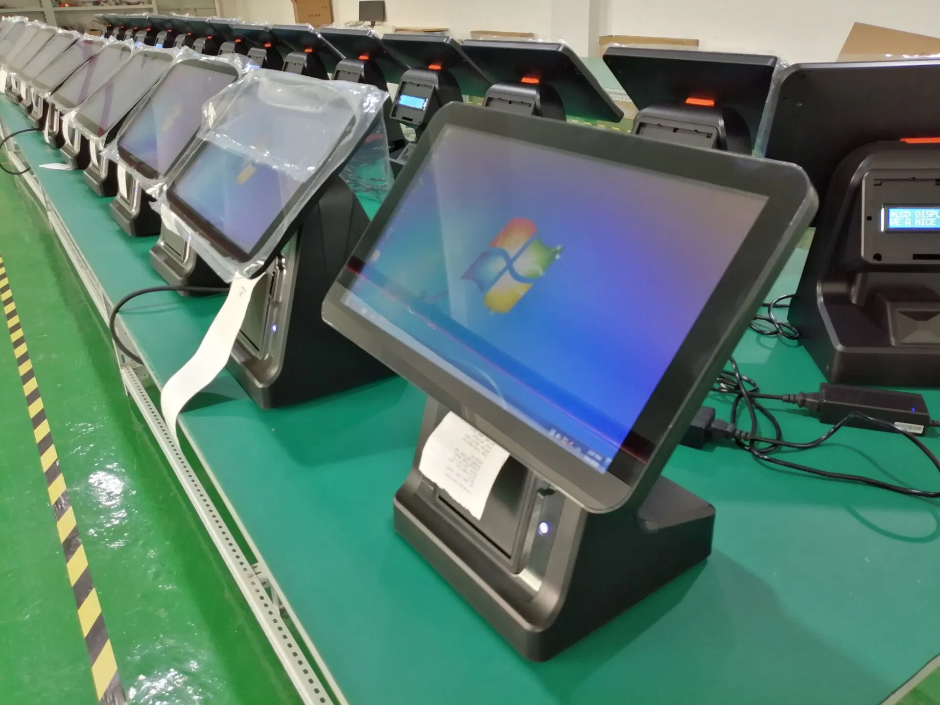 Pantalla táctil de buena calidad de la fábrica POS Terminal con Dual segunda pantalla