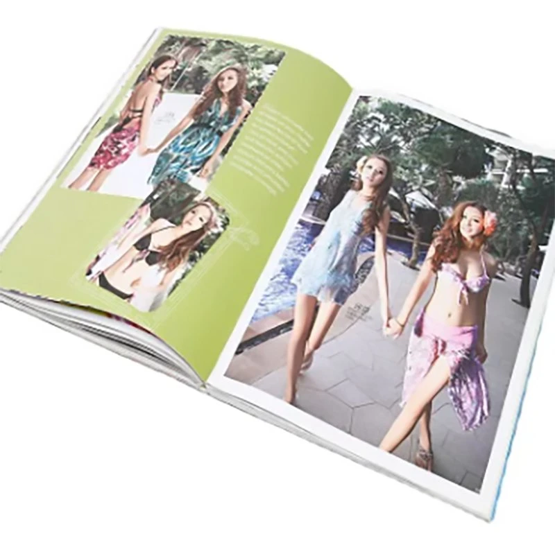 A4 Color Moda Soft Cover Magazine Libro
