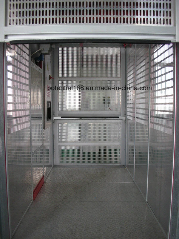 Вход / Выход Подъемные двери в пробивании алюминиевую пластину для строительства подъемного механизма элеватора соломы