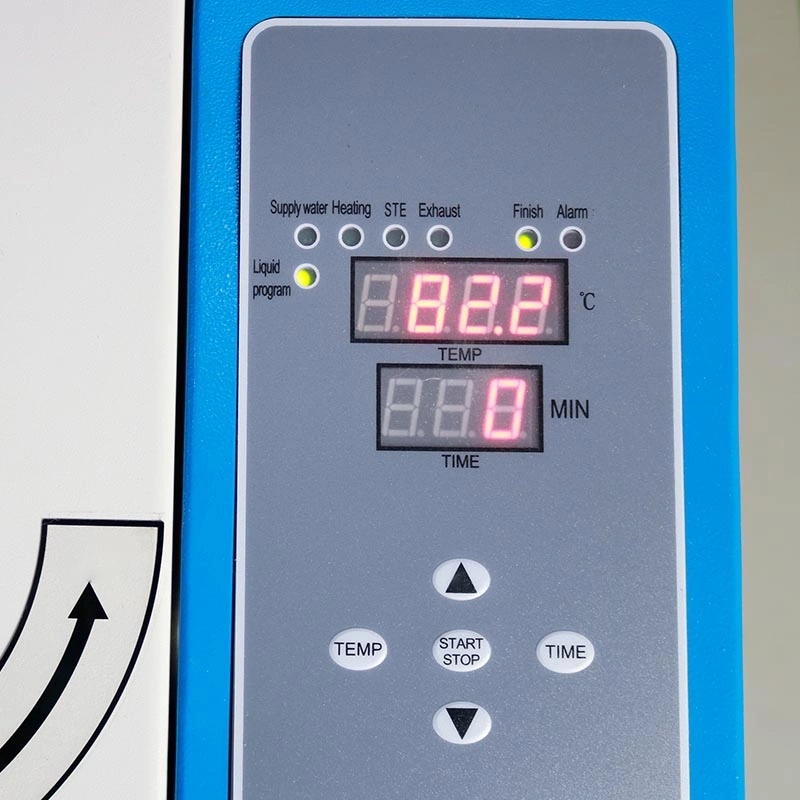 Pantalla LED de China Biobase Autoclave Vertical Bkq-Z30I para el laboratorio y el uso médico