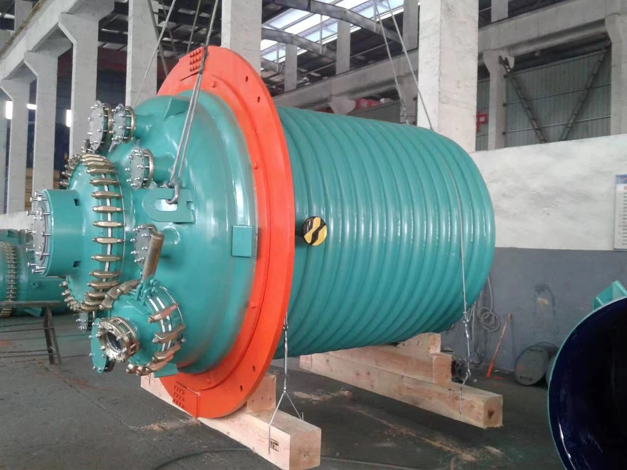 Nonstandard Half-Pipe Coiled Glass Lined Reactor Which Has Better Effect