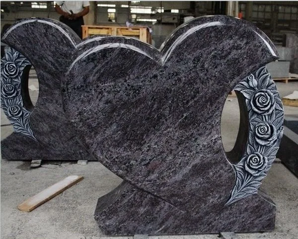 Australia Tombstone Double Monuments Granite Tombstone Black Tombstone