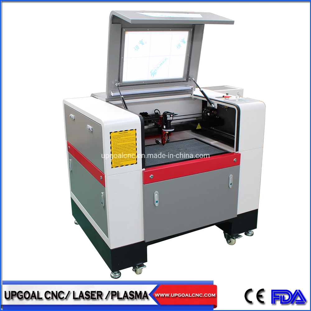 Small CCD Camera CO2 Laser Cutting Machine for Embroidery Woven Label/Printed Label