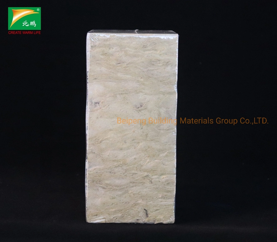 High Quality Rock Wool 50mm Thickness Soundproof Thermal Insulation Board for Building Fireproof