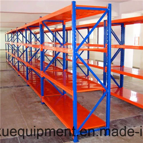 Industrial Warehouse Storage Steel Long Span Rack with Medium Duty Shelf