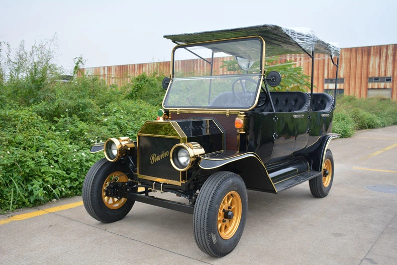 2018 Custom 5 Seat Antique Electric Cars Sightseeing Vehicle for Airport