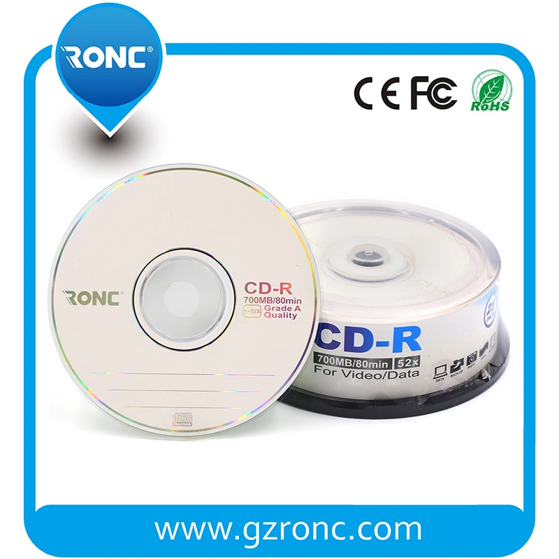 Free Sample Blank 12cm Blank CD-R Wholesale/Supplier