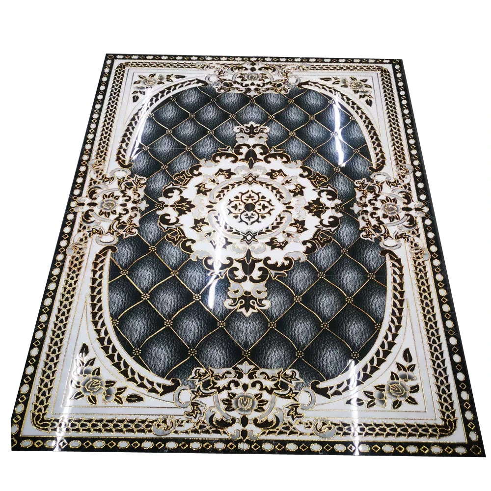 60X60cm (SIX IN ONE) , 120X180cm Ceramic Floor Golden Carpet Tile