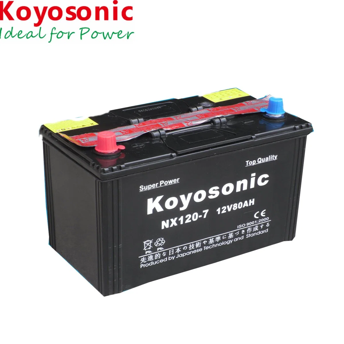 Koyosonic Lead Acid 12V 70ah Dry Car Battery 65D31L Auto Car Battery Starter for Toyota Hybrid Car Battery