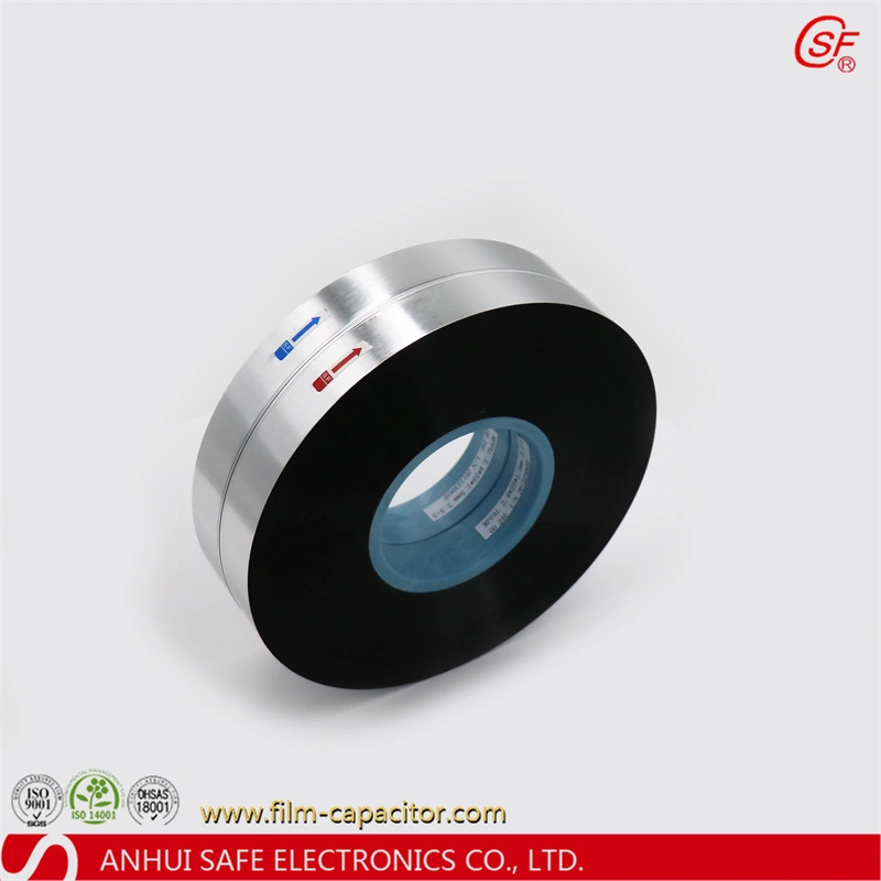 9 Micron Zn-Al Alloy Capacitor Grade Metallized BOPP Plastic Film