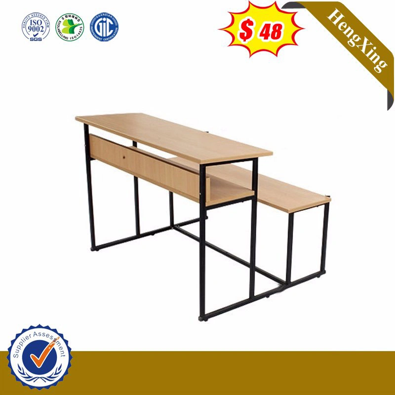 Modern Double Seats Wooden School Classroom Kids Children Baby Furniture