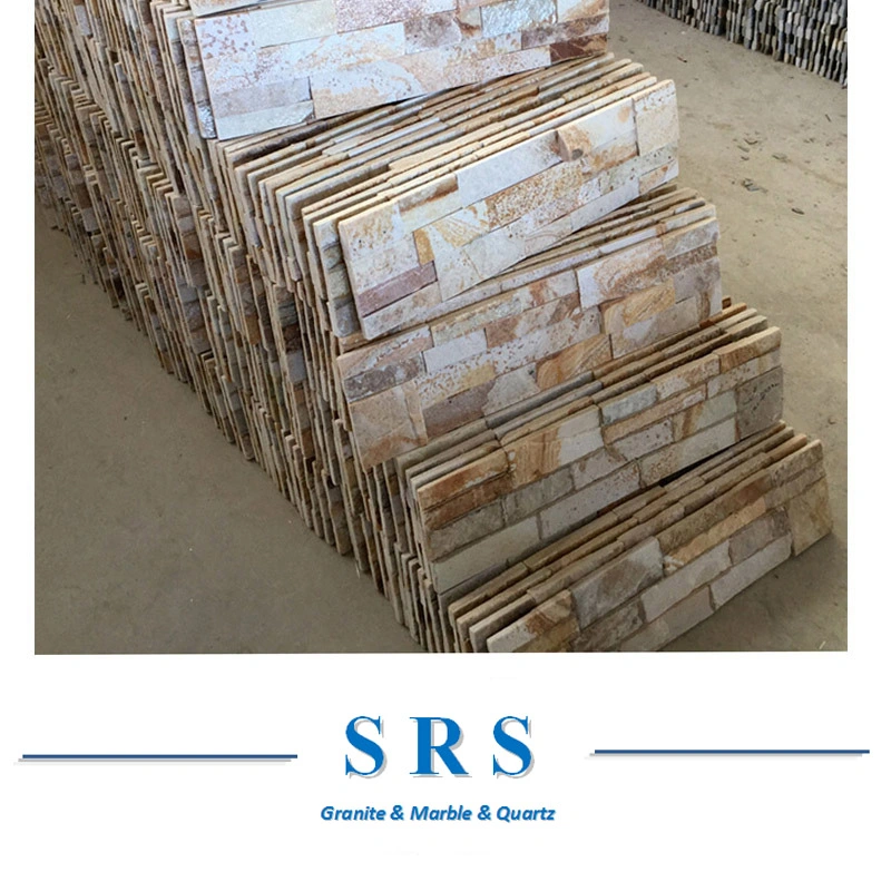Natural Rusty/White/Beige Limestone/Slate for Wall Cladding/Floor/Paving/Outdoor Decoration/Facade