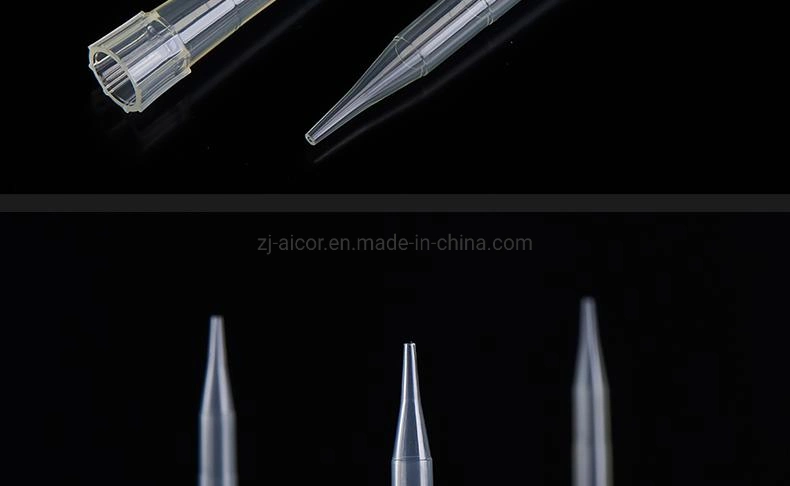 300UL Sterile Disposable PP Plastic Lab Pipette Filter Tips for Eppendorf Pipettor