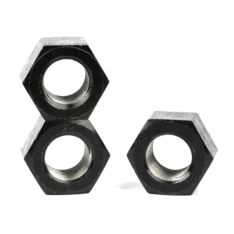 Nuts Alloy 625 Uns N06625 Inconel Bolt Stud Cw 2 A563 Gr Dh Carbon Steel Gr4 A193 B16 ASTM A194 2h Blue Heavy Hex Nut