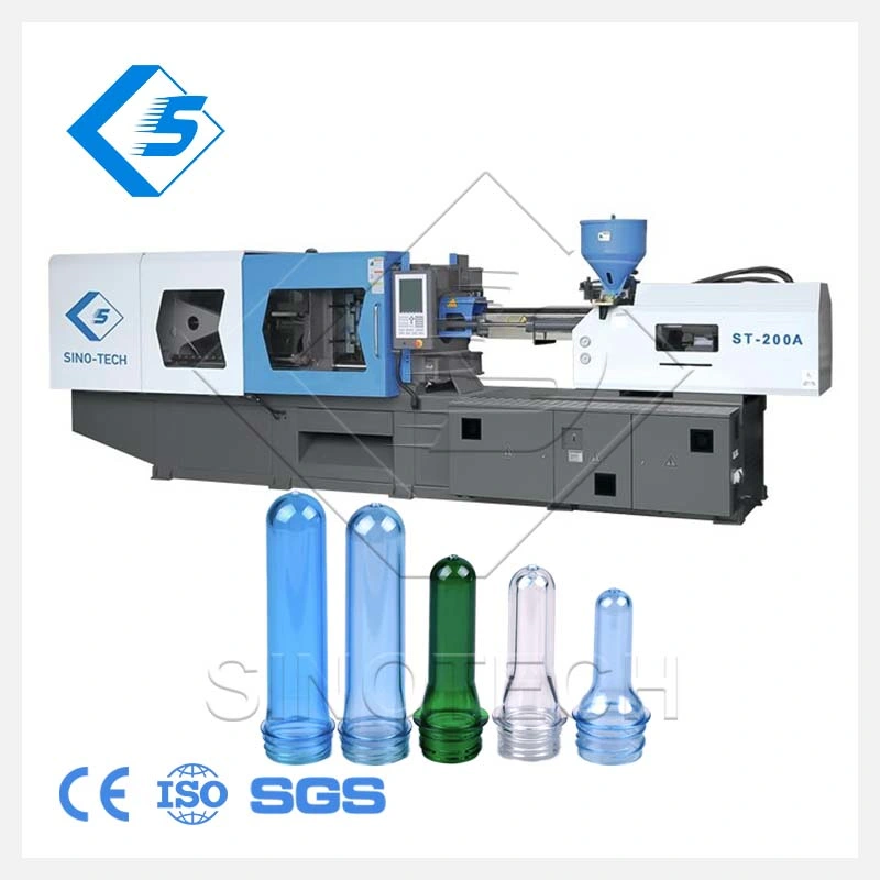 2023 Energy Saving Water Drink Screw Pet Plastic Bottle Jar Container Capsule Preform Production Make Special Servo Mold Making Injection Molding Machine