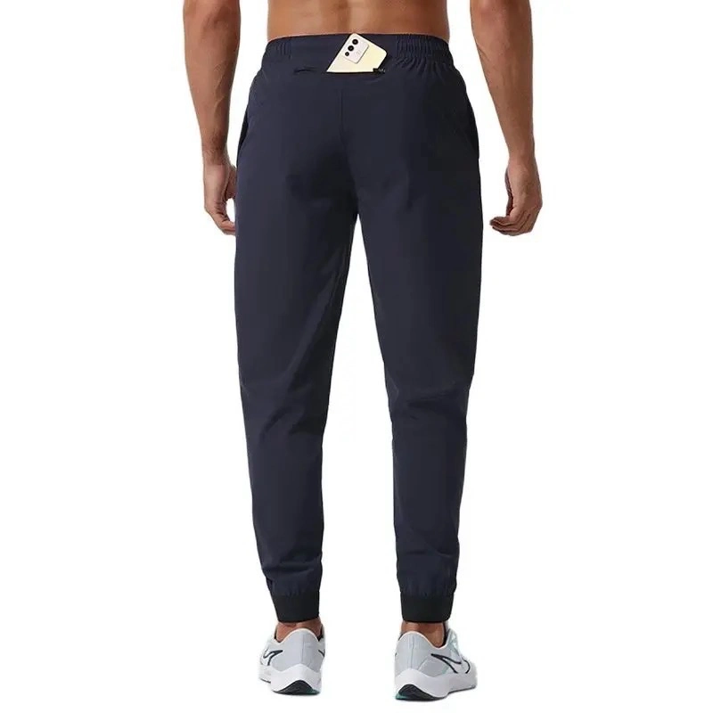 Premium Men&prime; S Jogger Pants with 3 Pockets Lightweight Athletic Jogging Pants Quick Dry Running Hiking Pants Workout Joggers Tapered Sweatpants