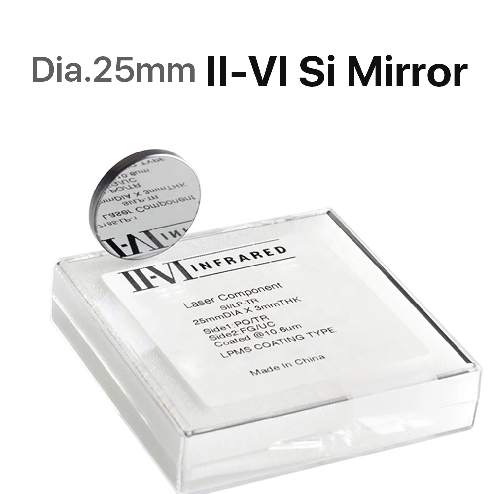 Excellente qualité revêtement AR diamètre 19 mm miroir si laser II-VI