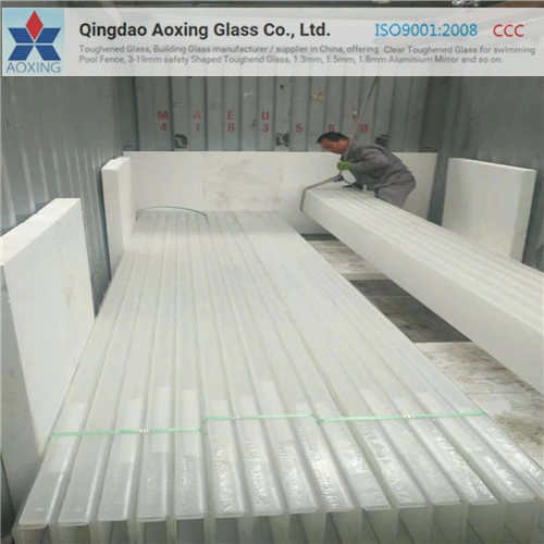 Super/ Ultra Clear Float/Toughened U Profile/Channel/Shaped Glass Factory