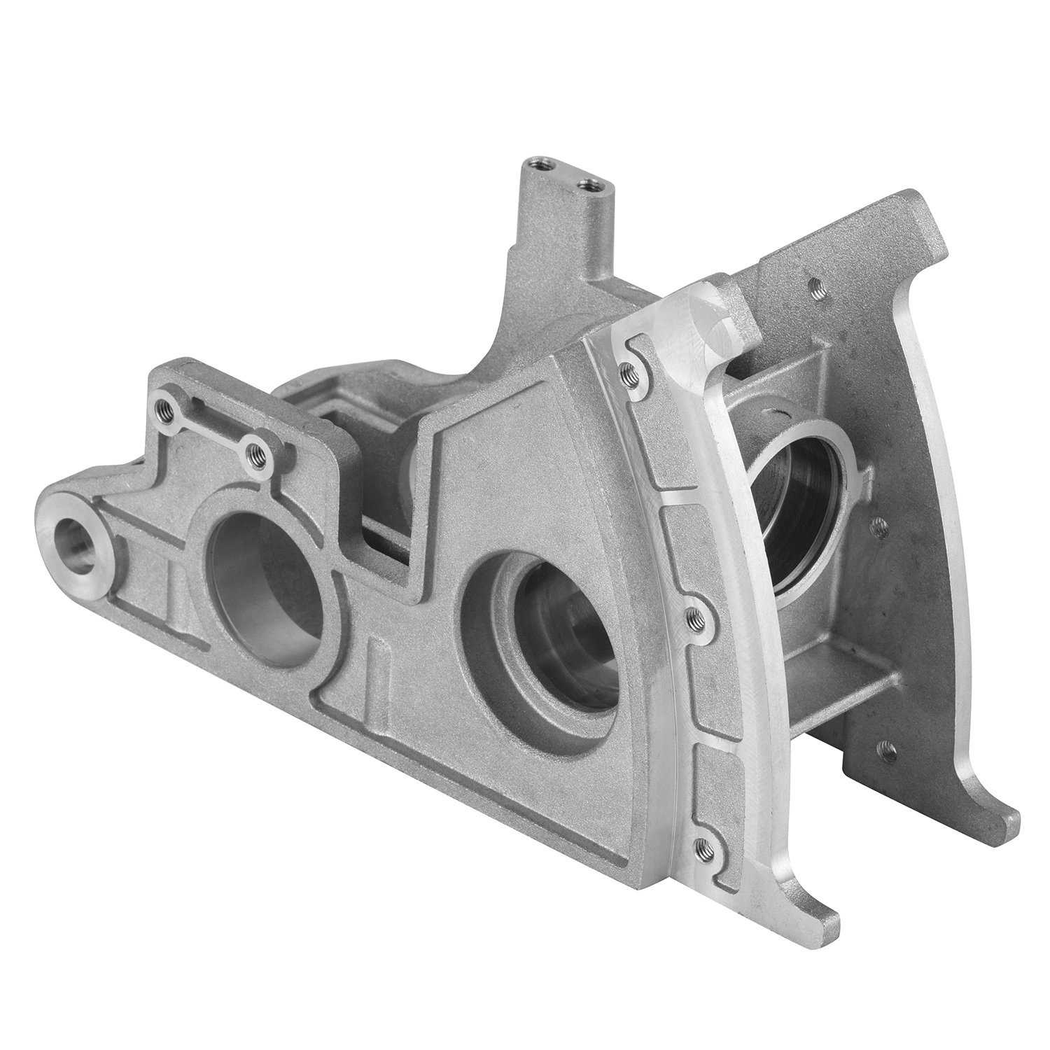 Специальная обработка CNC с помощью стального литого чугуна из нержавеющей стали Корпус электродвигателя литого под давлением литого алюминия с прецизионным покрытием и автоматической литой конструкцией корпуса Детали машины