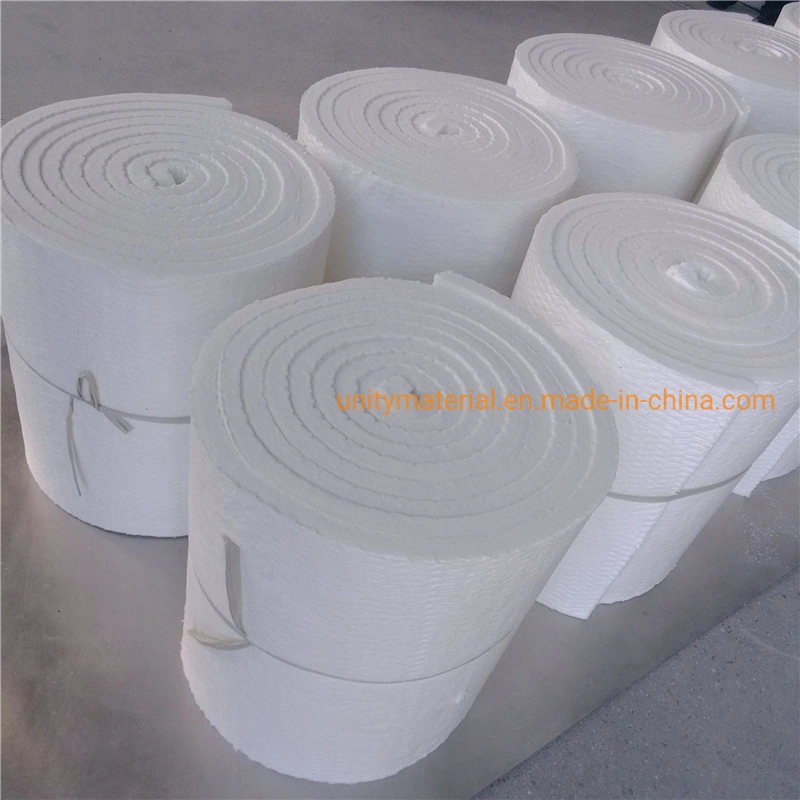 1500c 1600 Degree Fire Proof Thermal Insulation Morgan Heat Resistant Chromium Oxide Ceramic Fiber Blanket Roll Wool as Refractory Material