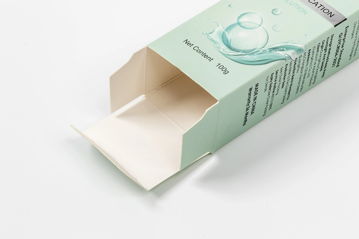 Small Fancy Paper Box Paperboard Single Bottle Paper Box