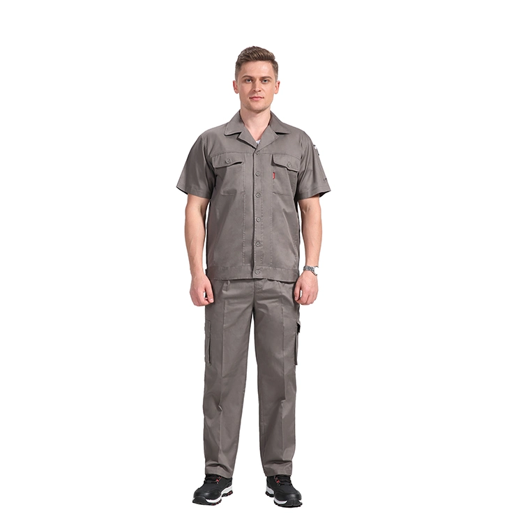 Customized Workwear Cotton Polyester Mechanic Overalls Working Garment