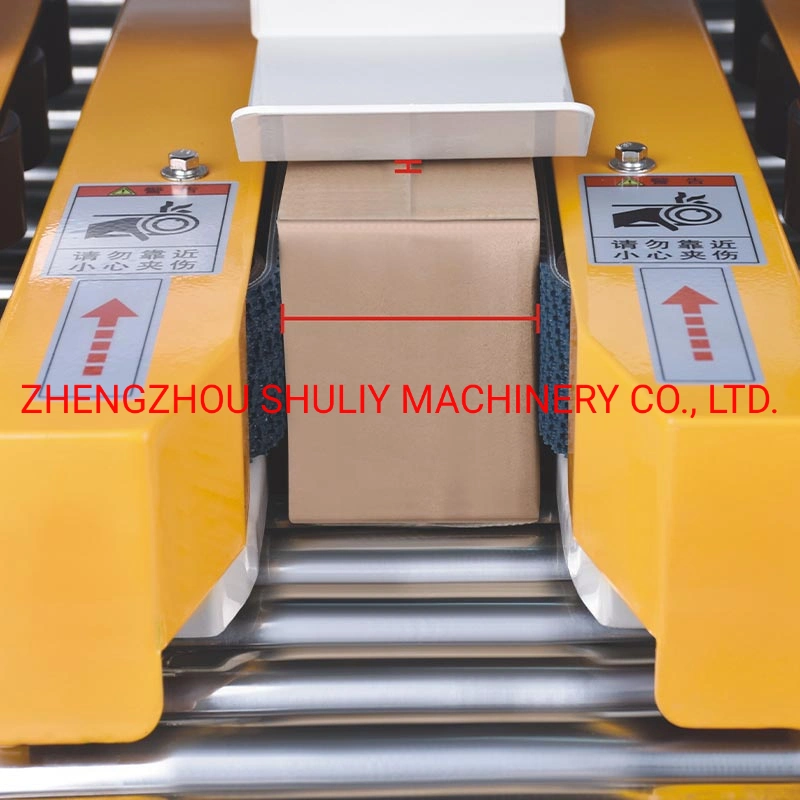 Automatic Packaging Cartons Sealing Machine Sealer Strapping Machine