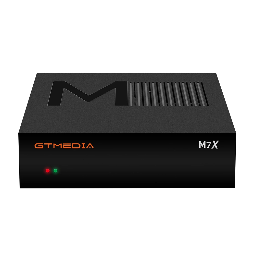 Gtmedia M7X DVB-S2 VCM Acm Multi-Stream Sks Hevc Twin Tuner Lks&Sks Satellite Receiver Built WiFi Set Top Box