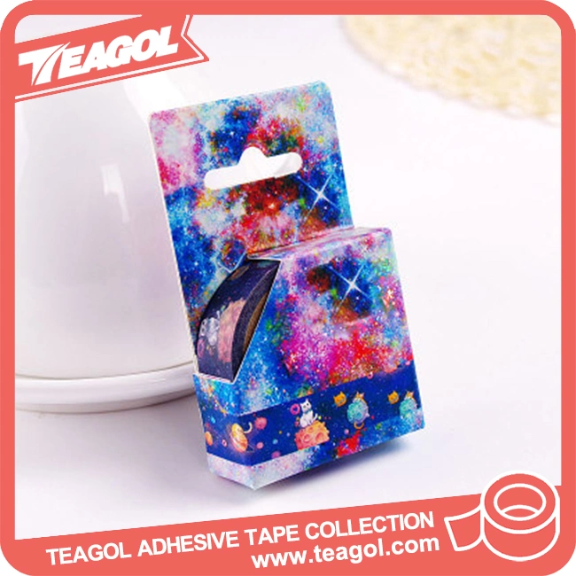 High Temperature Waterproof Decorative Colored Safety Washi Tape