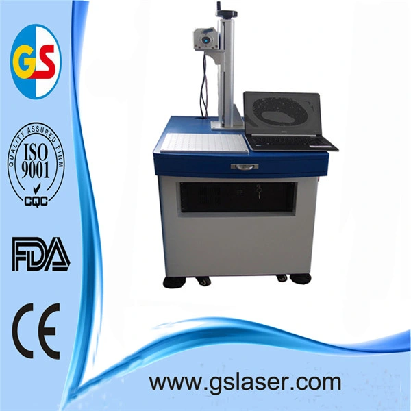 30W Fiber Laser Marking Machine Engrave Metal Plastic Plate