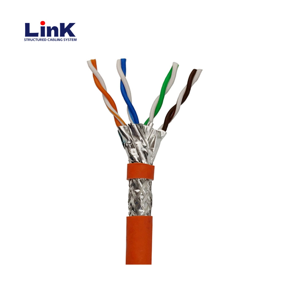 Rendimiento de alta calidad/alto costo y precio de fábrica AMP UTP Cable LAN cable Cat 6 4 pares de 305m/Rollo de cable de red