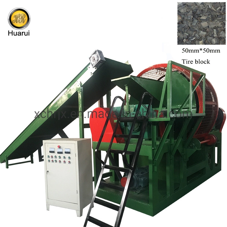 Waste Tyre Shredder / Tyre Recycling Plant / Used Tire Recycling Machine /Tire Shredding Machine