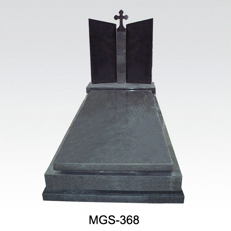 Wholesale/Supplier Granite Cemetery Monument with Unique Design Cross 2% OFF