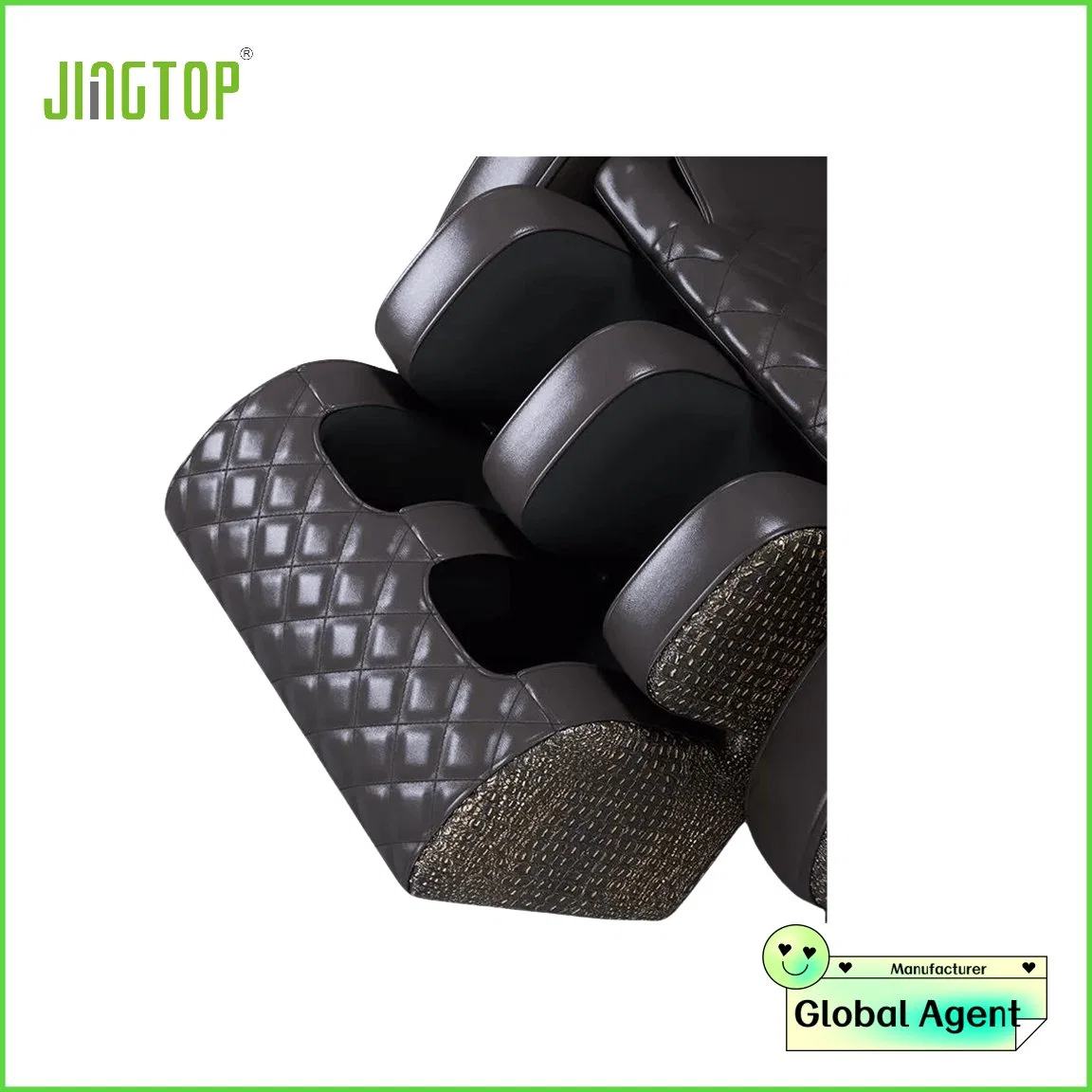 Jingtop Professional Customer Logo Robot Hands Wireless Remote Control Office Massage Chair