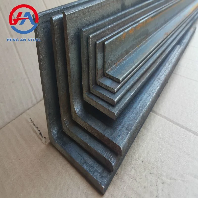 Factory Supply Hot Rolled Black Carbon Steel Bed Frame 45 Degree 2 Inch Angle Iron Price 2" for Sale