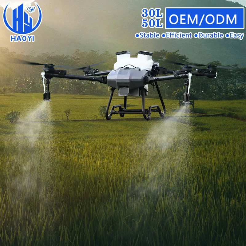 Agricultura Drones China Supplier GPS 30 50 Liter Uav Agro Agricolas Dron Farming Fumigadores Fabrication GPS Agriculture Spray Drone Uav for Pesticide Spray