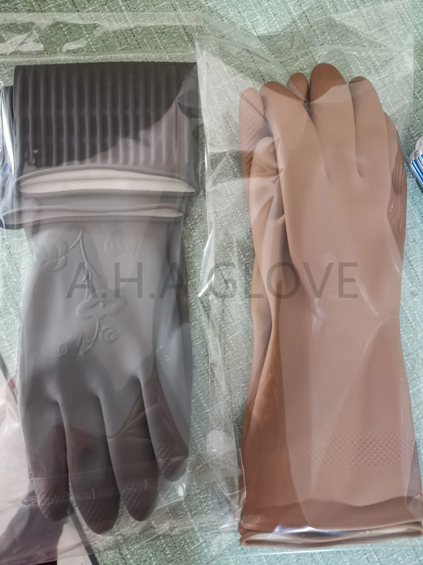 Korea Fashion Household Glove Dish-Washing Cleaning Latex Cleaning Gloves