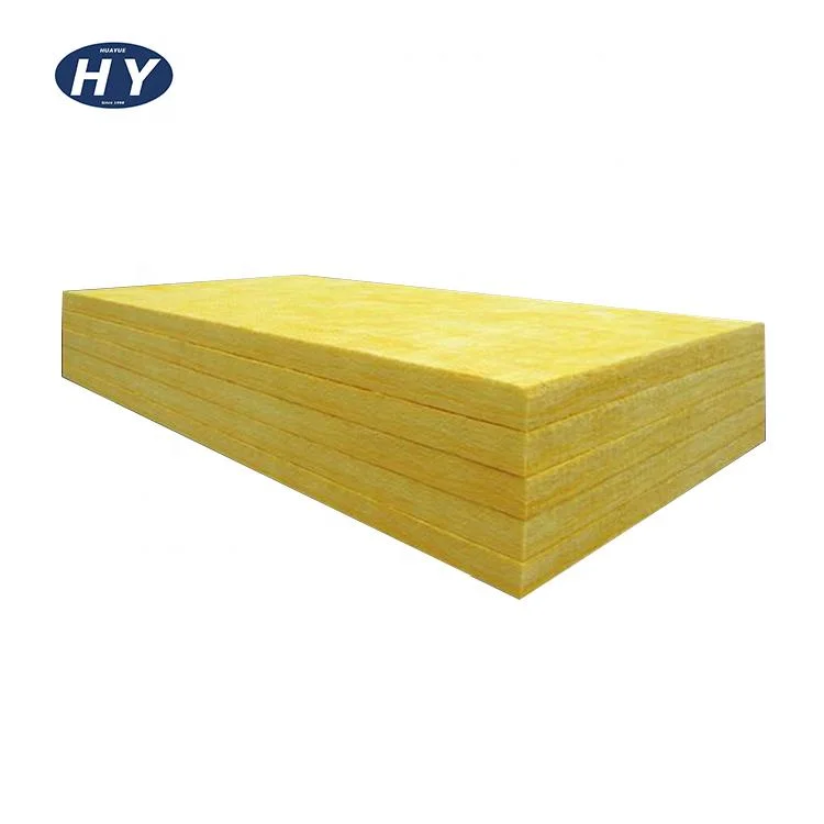 China Factories Excellent Sound Absorption Glass Wool Board for Wall Insulation