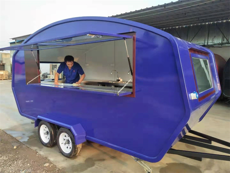 Customized Coffee Hot Dog Mobile Food Truck