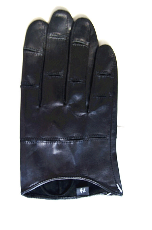 Lady Fashion Leather Gloves with Quilted Back (JYG-23026)