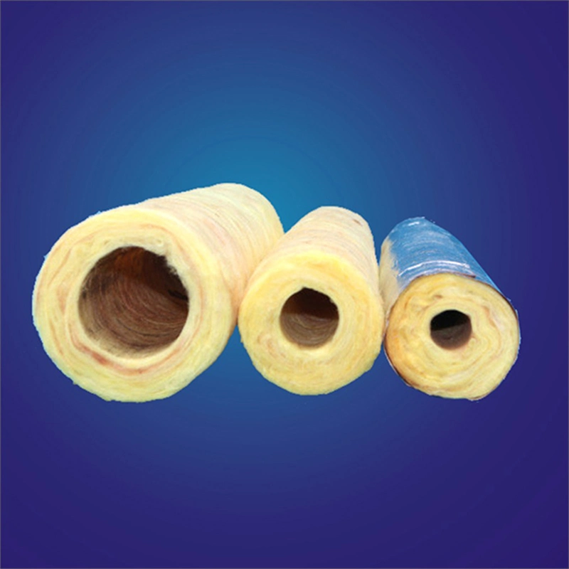 100% Lower Price Glass Wool Insulation Building Material Glass Wool Pipe From Original Factory