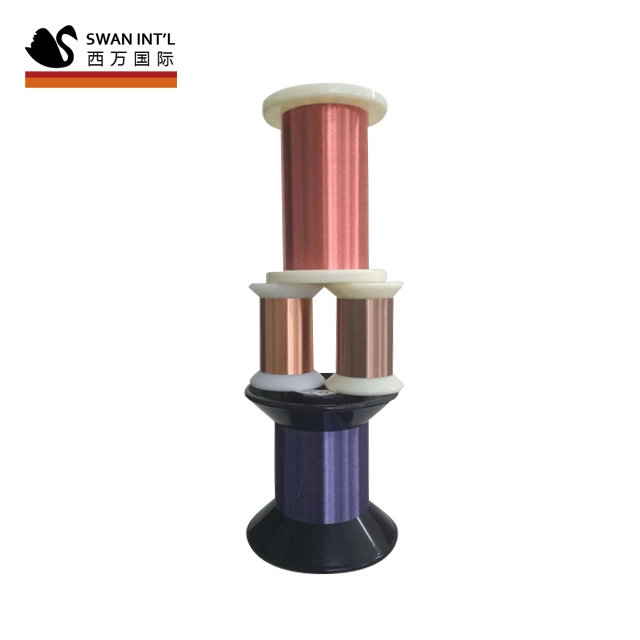 Ultra Fine Self Bonding High Temperature Enamelled Copper Round Winding Wire for Windings