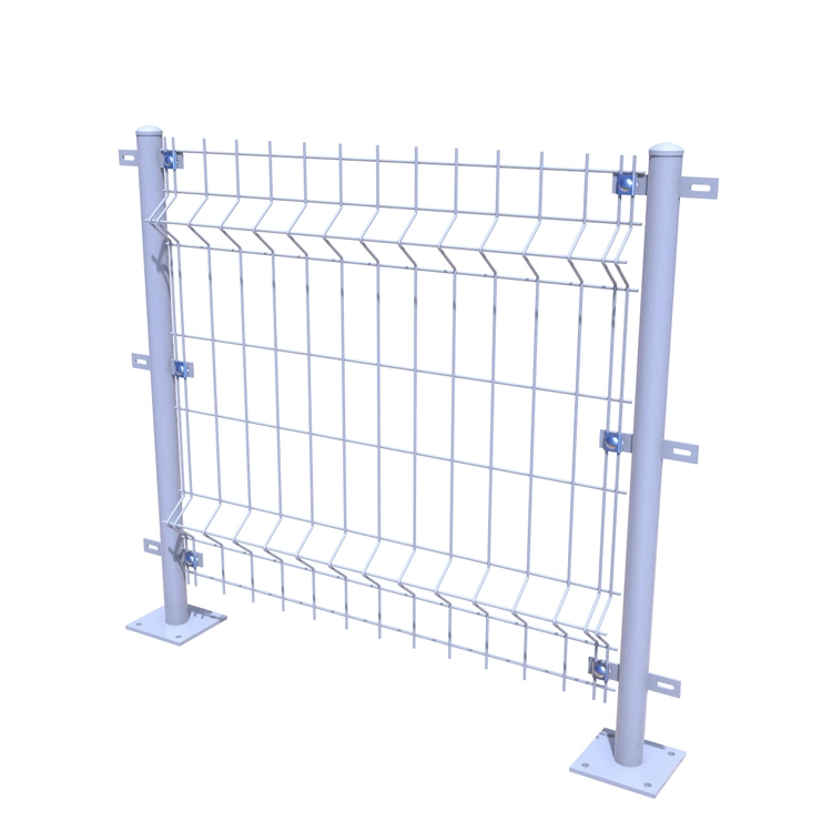 PVC Dreieck Biegetyp geschweißtes Drahtgeflecht Panel für Zaunung