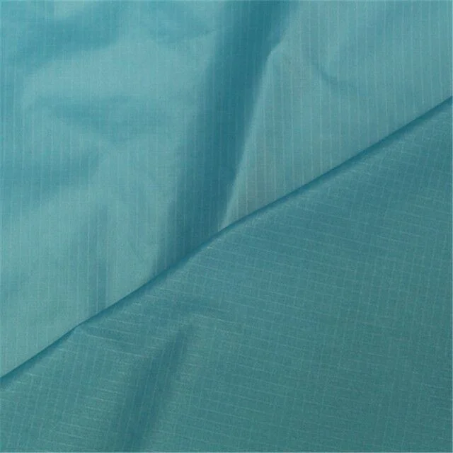 Chemical Treated Dwr 320t 100%Nylon Taslon Fabric for Outdoor Sportswear Climbing Clothes and Backpacks