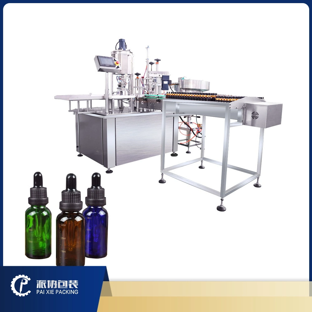 High Efficiency and Precision Automatic Liquid Filling Machines Essential Oil Filler Small Scale Bottle