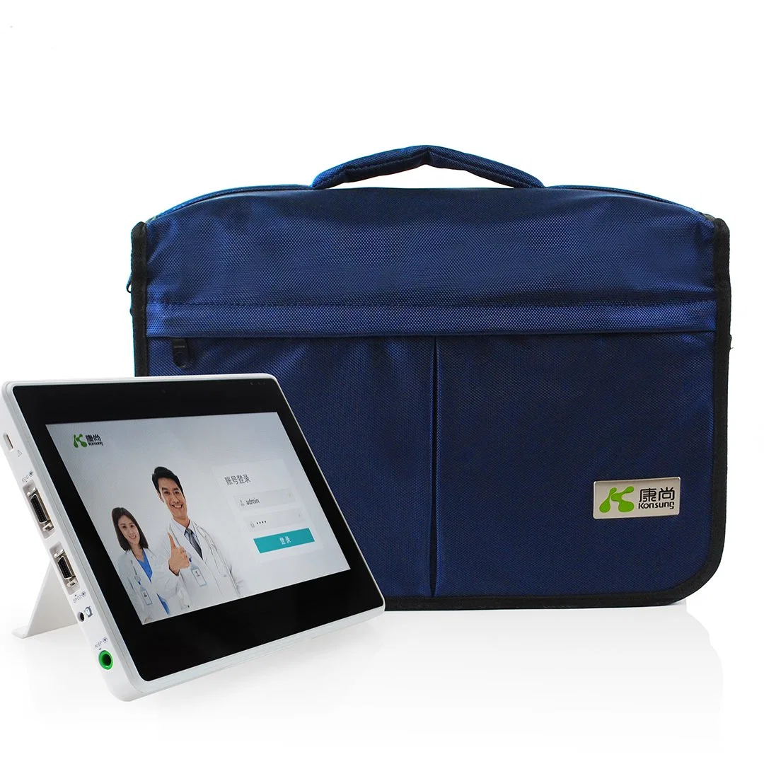 Hes-3 Newest 8.4-Inch Blood Testing E-Clinic Telemedicine Device for Rural Area