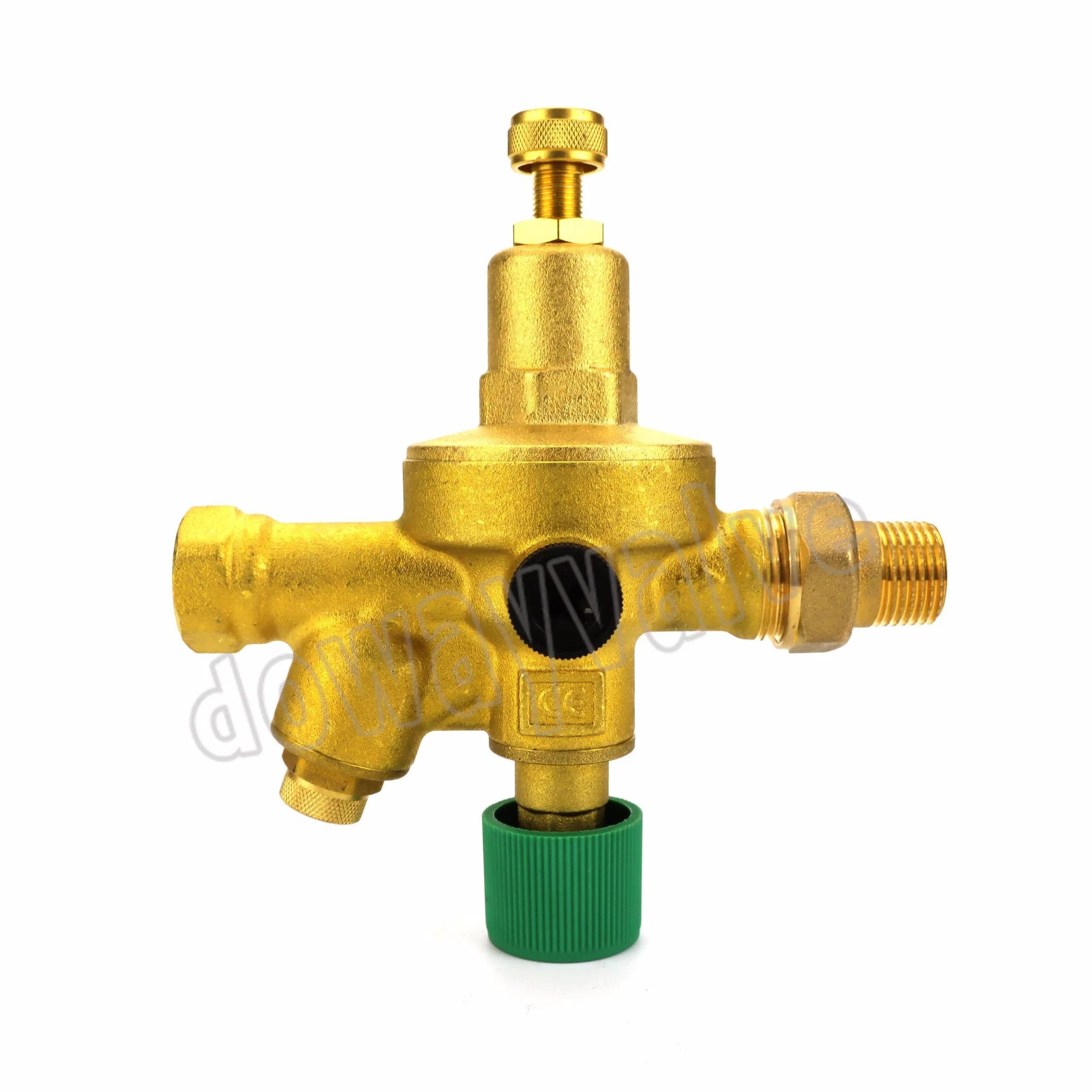 CE Certification USA 1/2" NPT Autofill Boiler Valve with Pressure Gauge