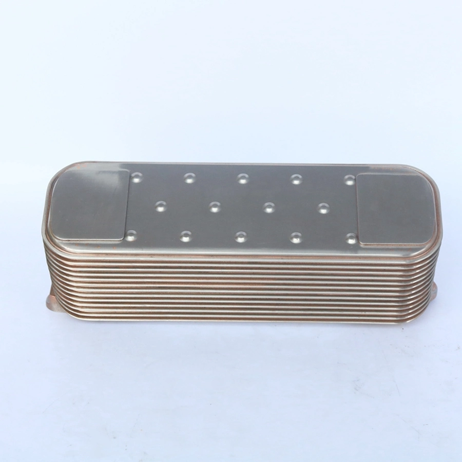 High quality/High cost performance Stainless Steel Oil Cooler Fit Man Truck OE 51056010121 51056010142