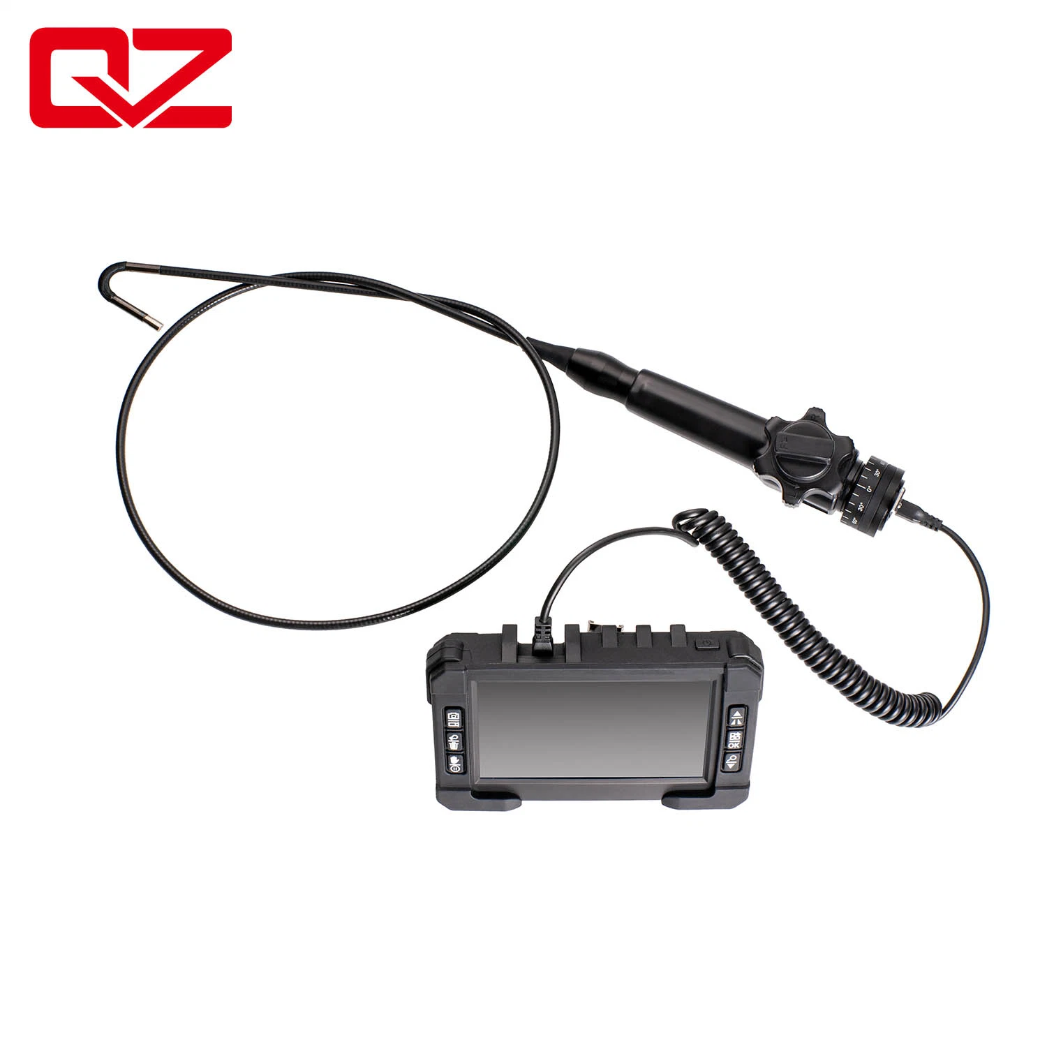 Hot Selling Portable CCTV Digital Inspection Videoscope Underwater Borescope with Snake Tube Endoscope Camera 300 Degree Rotating