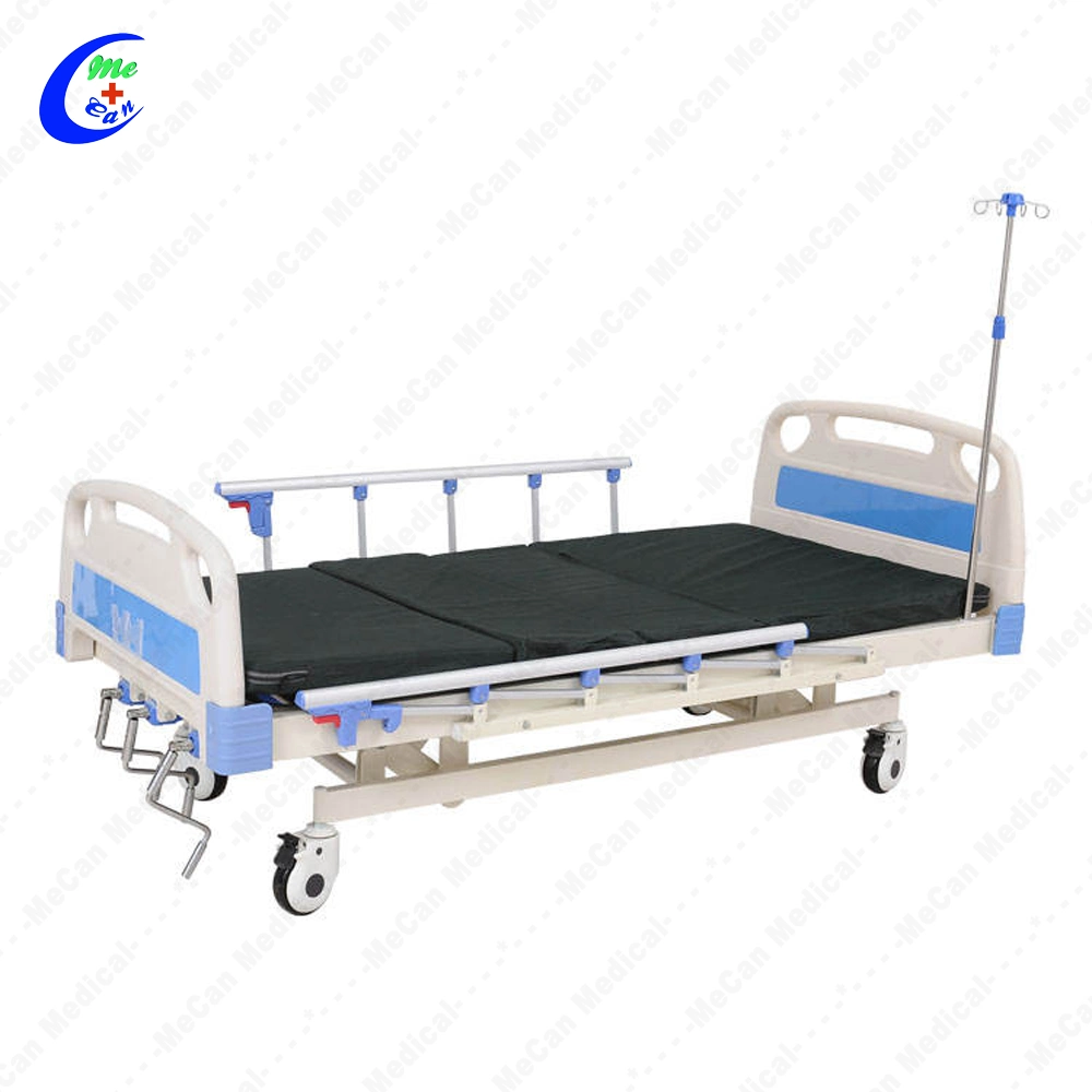 3 Function Manual Three Crank Hospital Bed for Patient